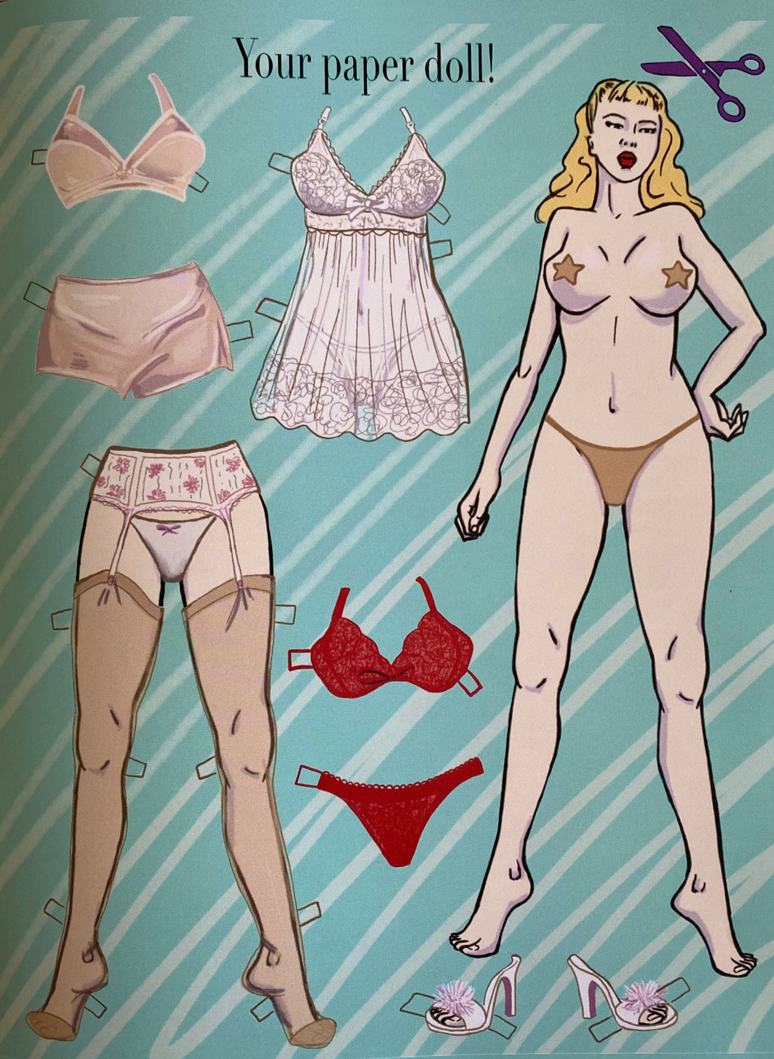 Limited Edition Collector's Paper Doll Book!